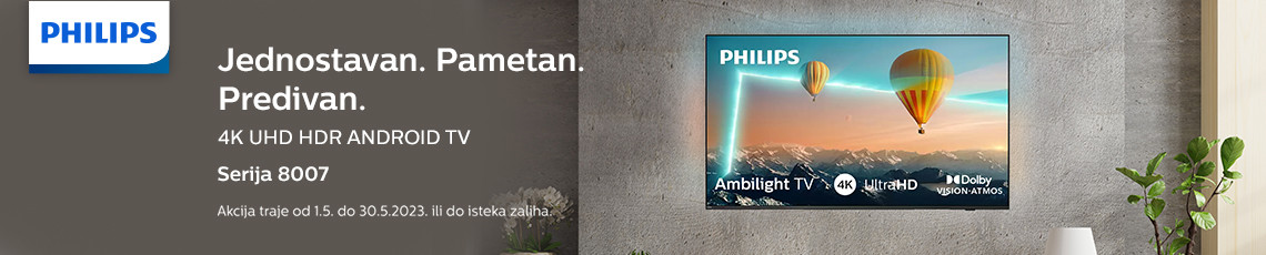 Akcija Philips serija 8007 svibanj 2023