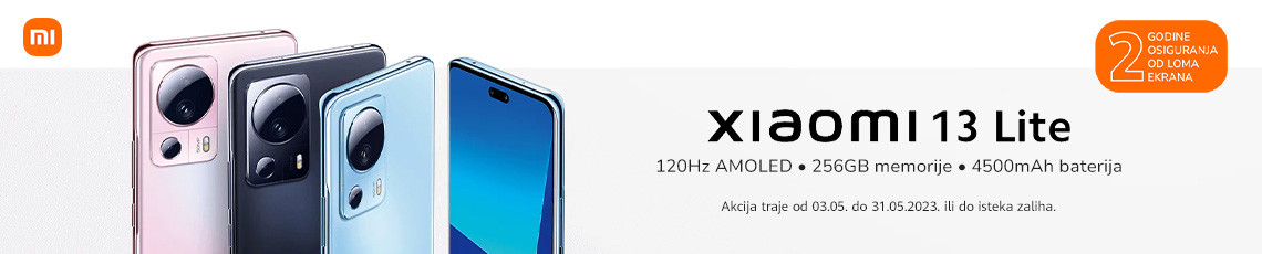 Akcija Xiaomi 13 lite svibanj 2023