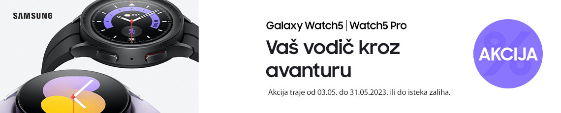 Samsung galaxy watch5 akcija svibanj 2023