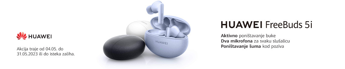 Huawei FreeBuds 5i akcija svibanj 2023