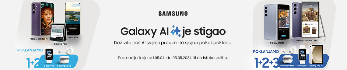 Samsung galaxy ai promocija travanj 2024