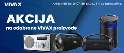 vivax akcija zvuk srpanj 2024