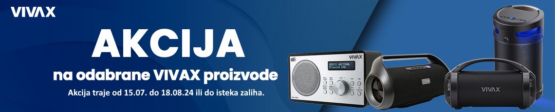 Vivax Akcija Zvuk Srpanj 2024