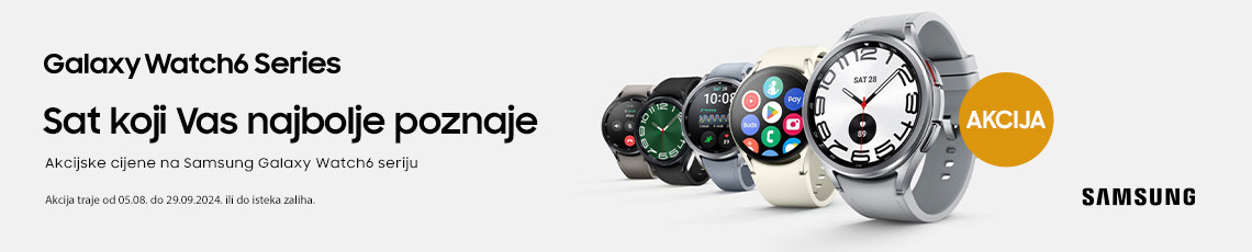 Samsung galaxy watch akcija kolovoz 2024