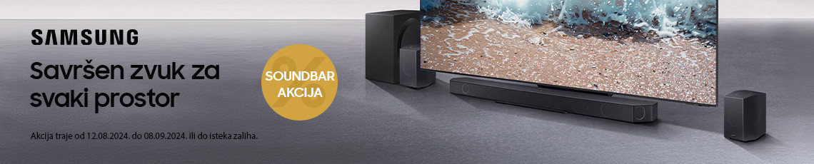 Samsung Soundbar Akcija Kolovoz 2024