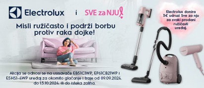 electrolux think pink akcija