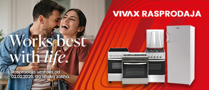 rasprodaja vivax bijela tehnika veljača