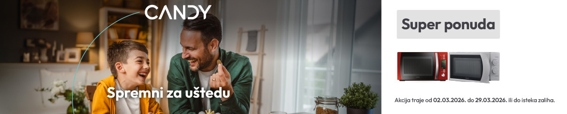 Candy mikrovalne pećnice,ožujak