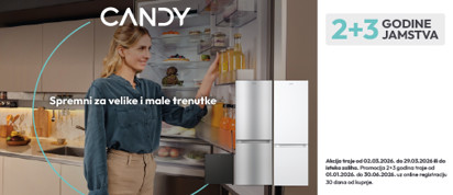 candy hladnjaci,ožujak 2026