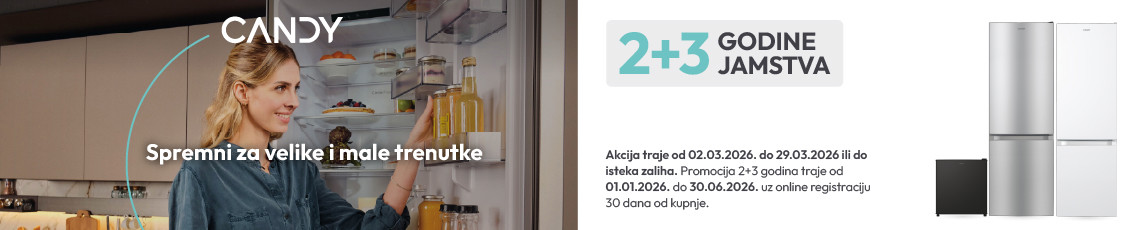 Candy hladnjaci,ožujak 2026