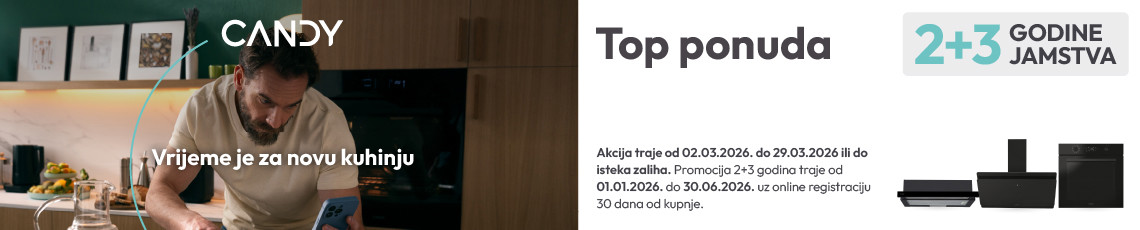 Opremanje kuhinje sa Candy aparatima