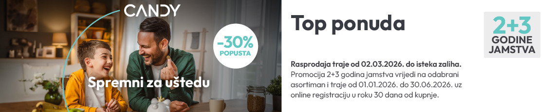 Candy proljetna rasprodaja