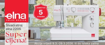 elna 220s explore akcija