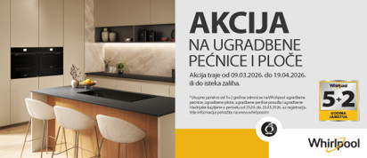 whirlpool ugradbena tehnika ožujak 2026