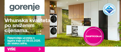 gorenje rasprodaja ozujak 2026