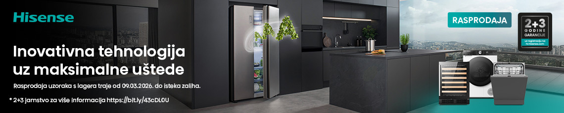 Hisense rasprodaja ozujak 2026