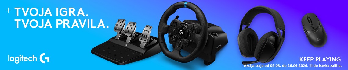 Logitech Gaming Akcija Ozujak 2026