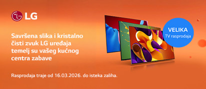 lg televizori rasprodaja proljeće 2026