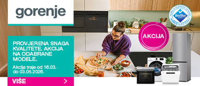 gorenje odabrani modeli ozujak 2026