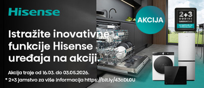 hisense odabrani asortiman ozujak 2026