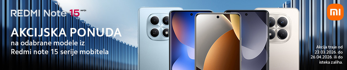 akcija redmi note 15 serija 3mj 2026