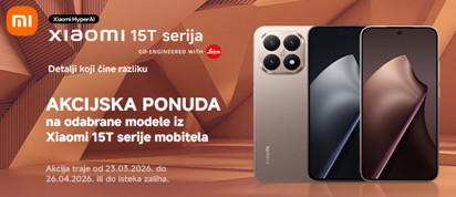 akcija xiaomi 15t 3mj 2026