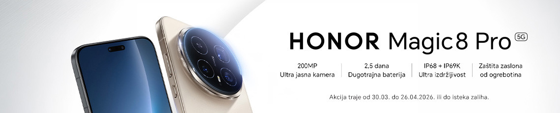 Akcija Honor Magic 8 Pro Travanj26