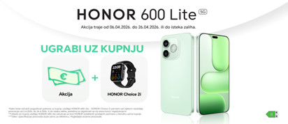 akcija honor 600 lite travanj