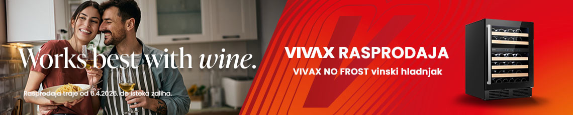 rasprodaja vinska vitrina vivax