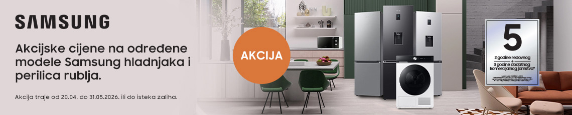 Samsung bijela tehnika akcija travanj