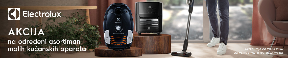 Electrolux akcija mka i usisavači 2026