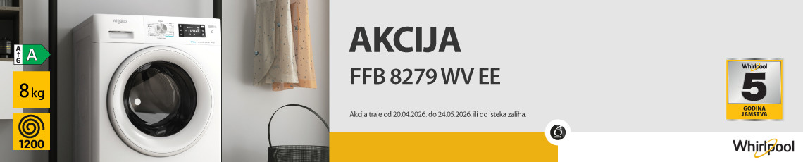 whirlpool ffb 8279 wv ee akcija proljeće