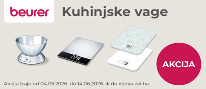 beurer kuhinjske vage, svibanj