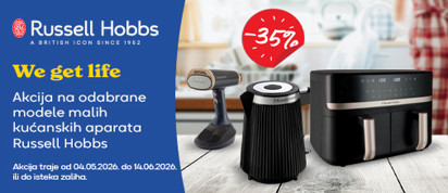 russell hobbs kućanski aparati, svibanj