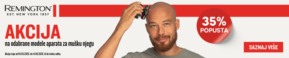 remington uređaji za mušku njegu,svibanj
