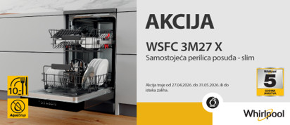 whirlpool akcija wsfc 3m27 x