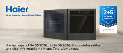 haier ugradbene pećnice, svibanj