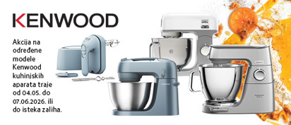 kenwood akcija svibanj 2026