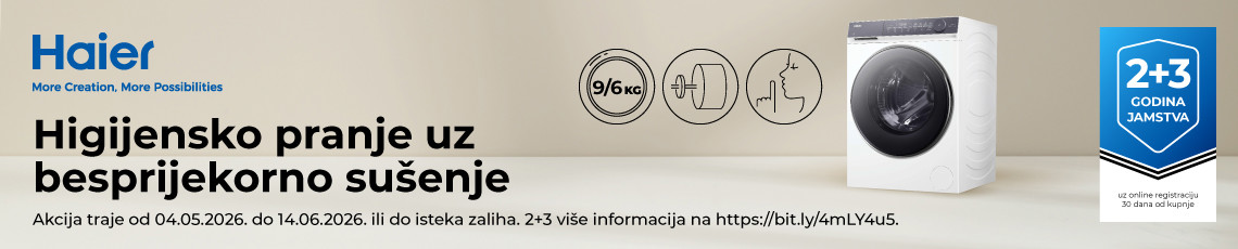 haier perilica sušilica rublja hwd90b14367us