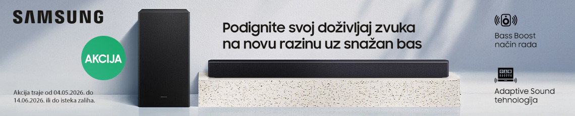 samsung soundbar akcija svibanj 2026