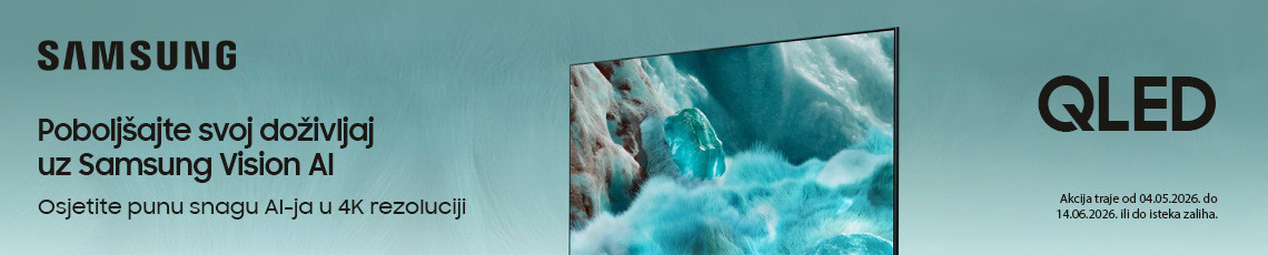 Samsung QLED TV Akcija Svibanj 2026