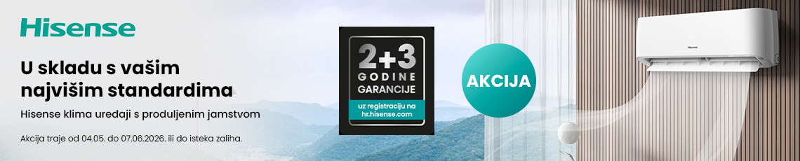hisense klime akcija svibanj 2026