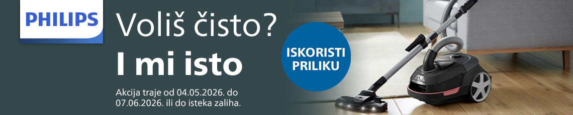 Philips usisavači akcija svibanj 2026