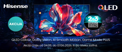 hisense led tv akcija svibanj 2026