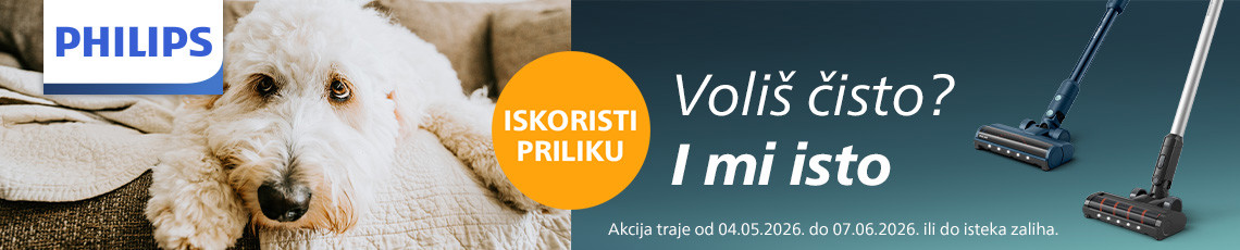 Philips štapni usisavači akcija 2026
