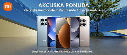 akcija redmi note 15 serija 5mj 2026