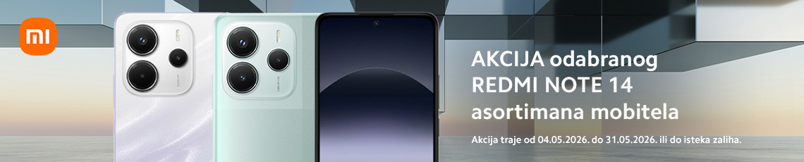 akcija redmi note 14 5mj 2026