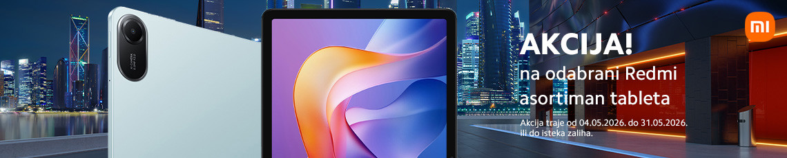 akcija redmi i xiaomi tableti 5mj 2026