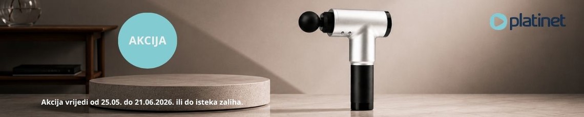 Akcija Platinet masažni pištolj