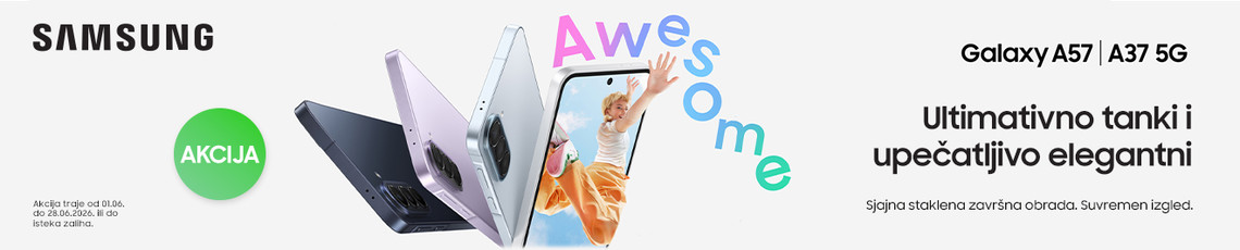 Samsung galaxy a37 i a57 akcija lipanj